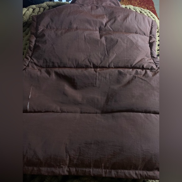 Rust Red Puffer Jacket - Picture 6 of 7